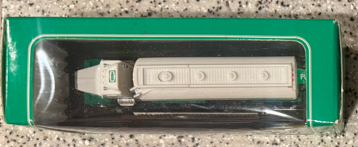 Hess Miniature Tanker Truck - 1998