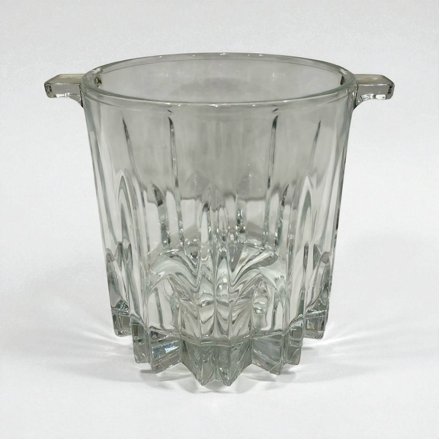 Vintage Glass Ice Bucket