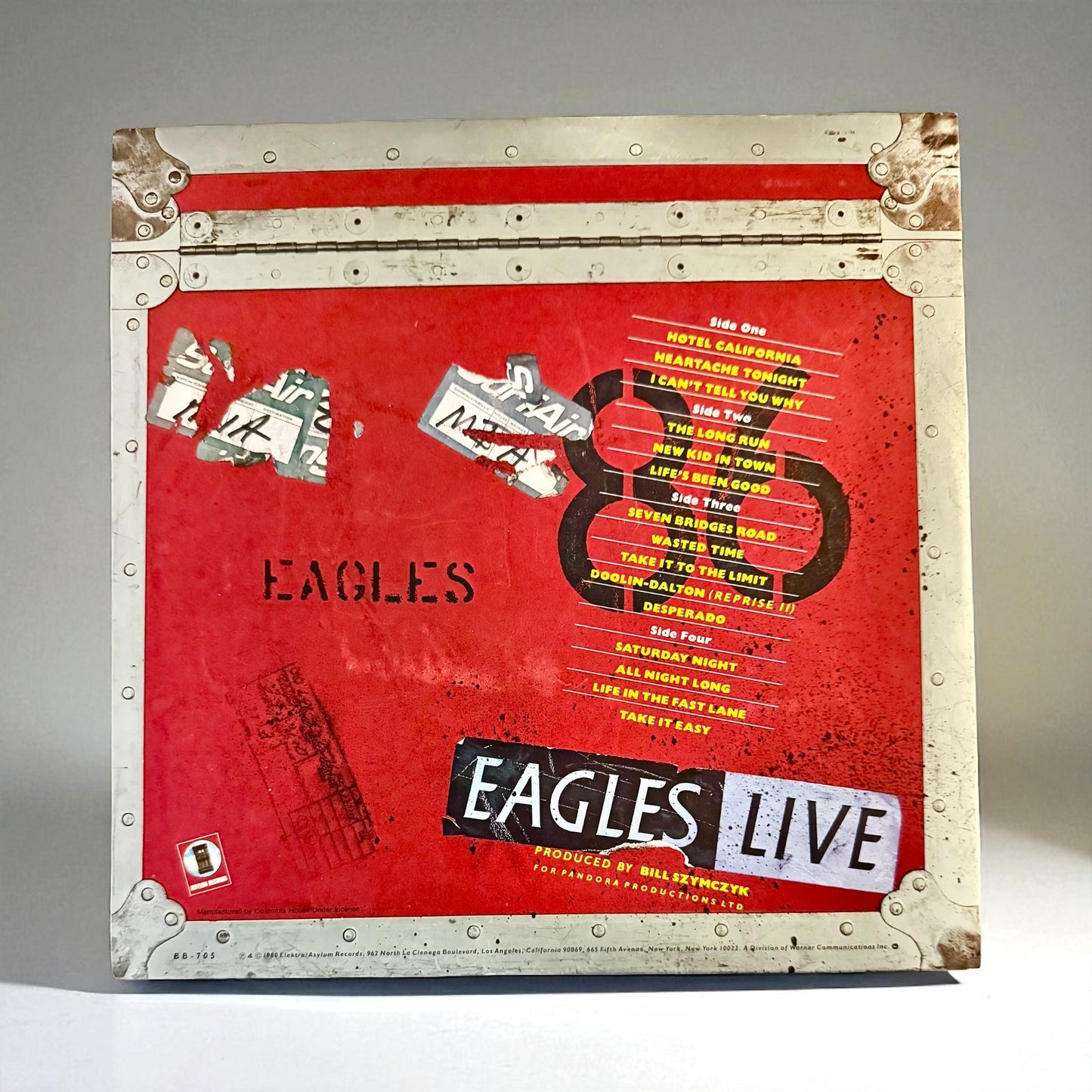 Eagles Live (2-Record Set w/Poster, 1980)