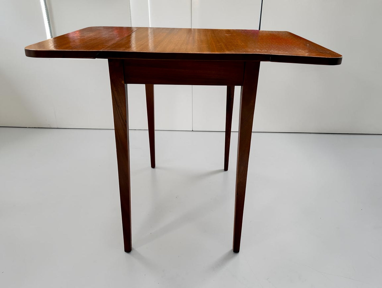 Mid-Century Solid Wood Drop-leaf Table