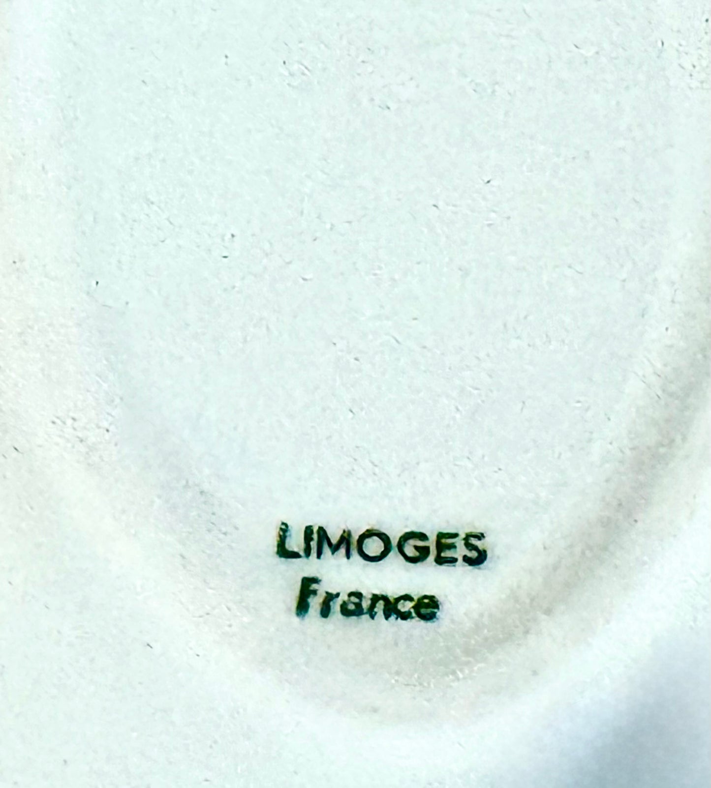 Limoges France Porcelain Egg Trinket Box — Naturalistic Butterfly Motif, Very Good Condition