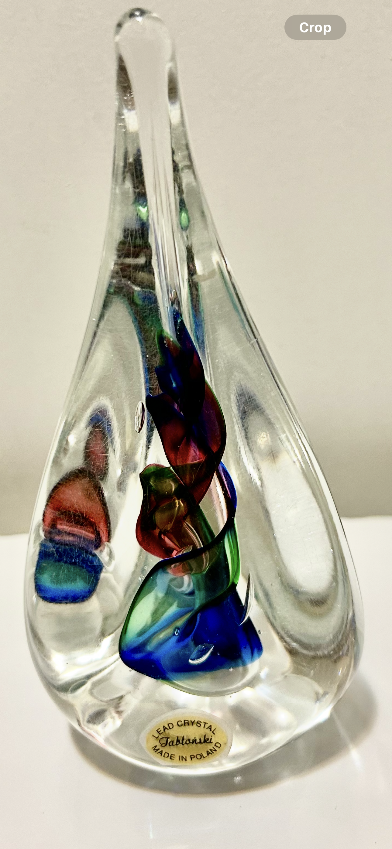 Stunning Vintage Art Glass by A. Jablonski (Poland)