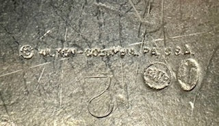 Pewter Serving Plate