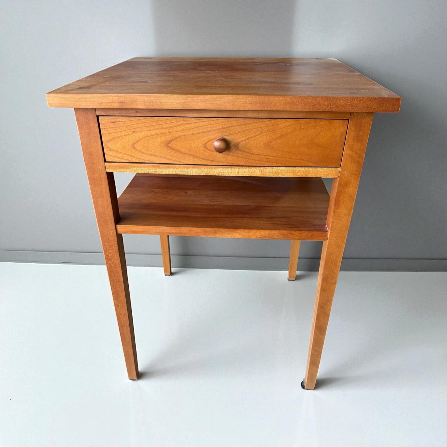Harden Shaker Style Side Table w/Drawer & Shelf
