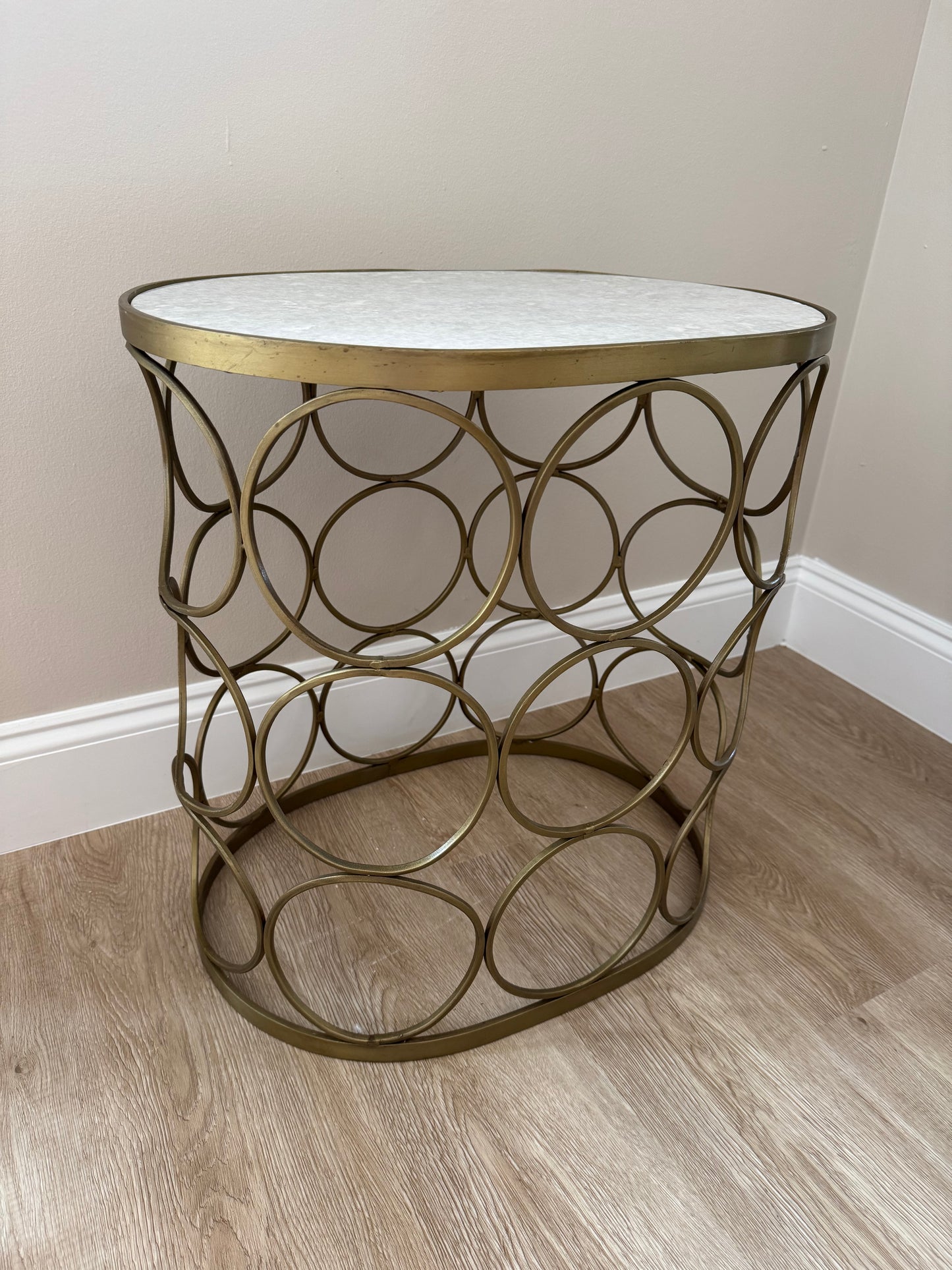 Talulah Oval Marble Top Accent Table by Butler Specialty Company