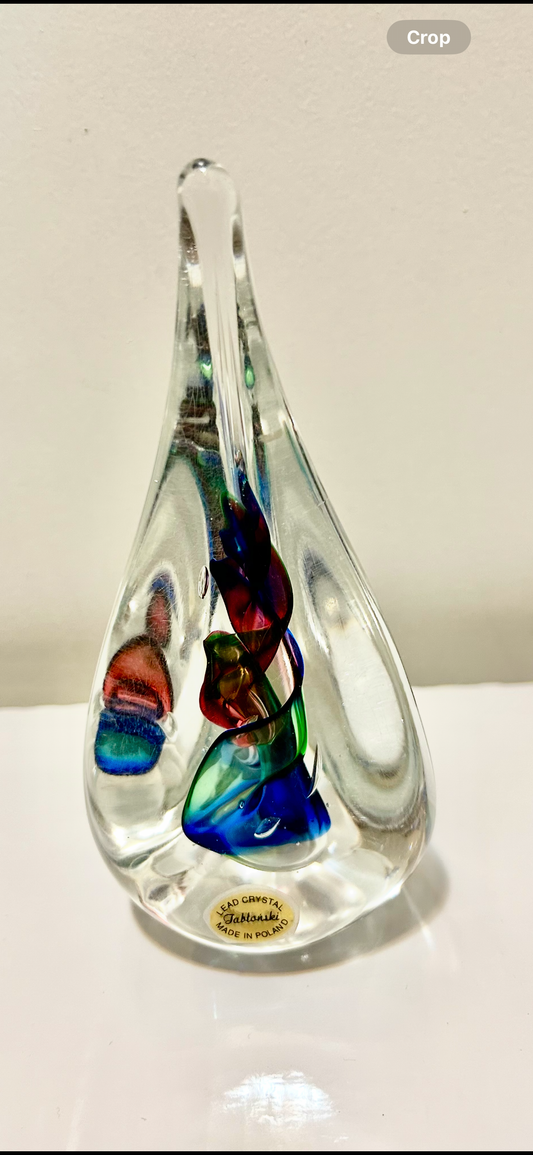 Stunning Vintage Art Glass by A. Jablonski (Poland)