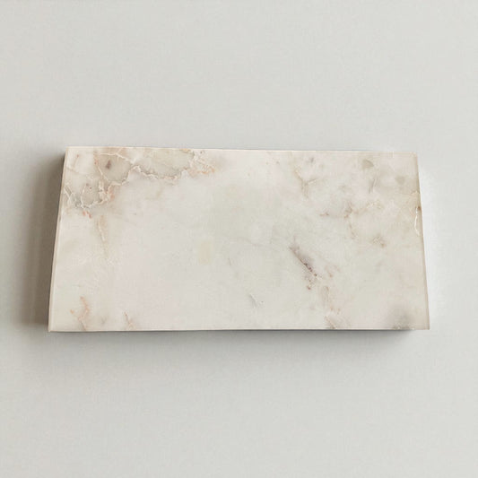 Pink/White Marble Charcuterie Board
