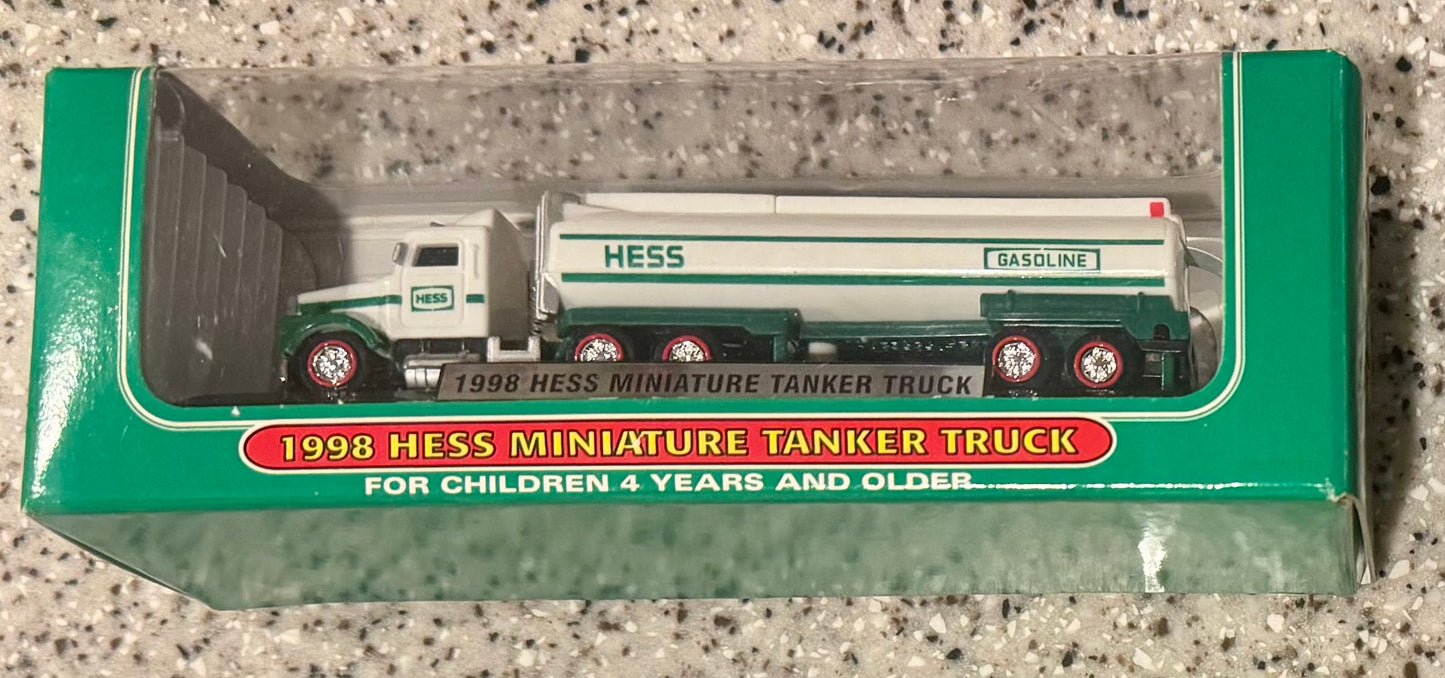 Hess Miniature Tanker Truck - 1998