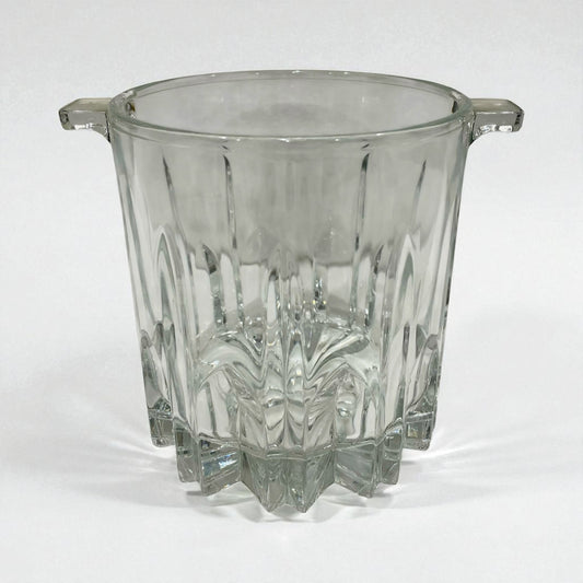 Vintage Glass Ice Bucket