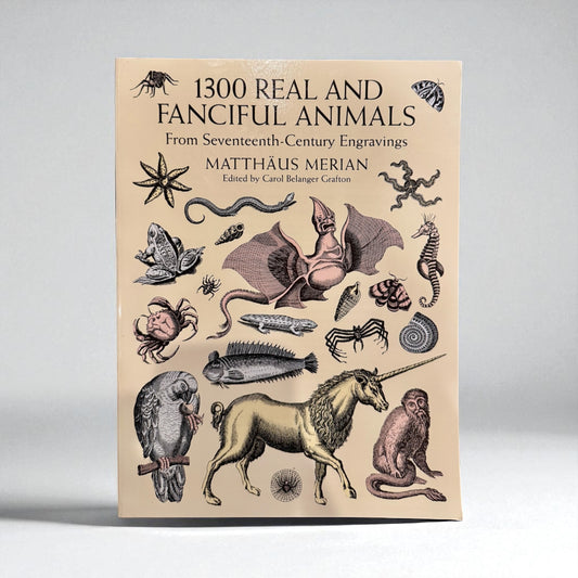 1300 Real and Facnciful Animals Book