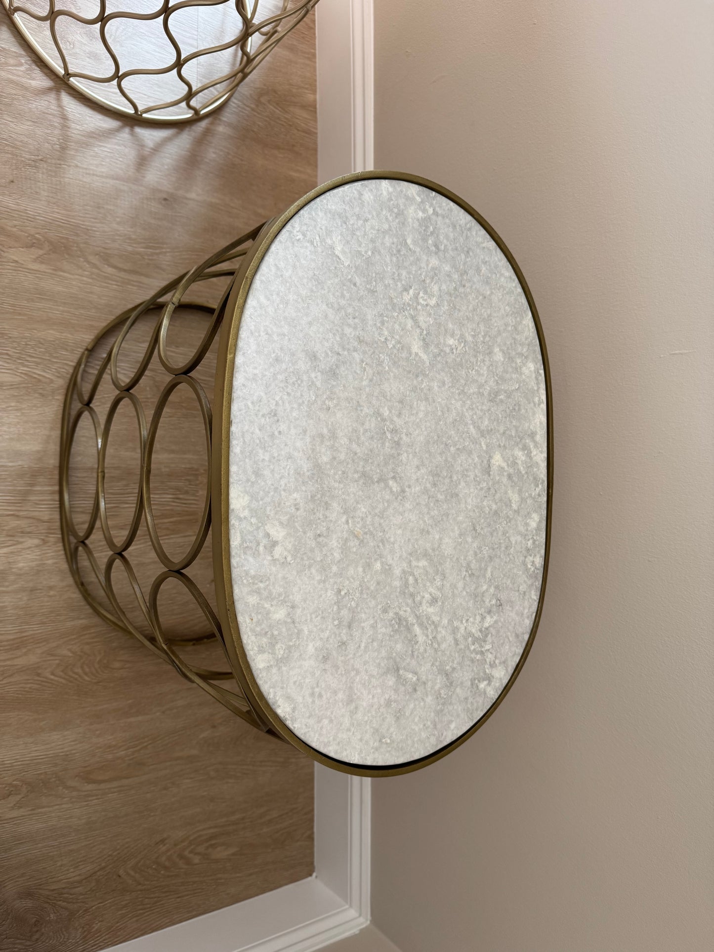 Talulah Oval Marble Top Accent Table by Butler Specialty Company