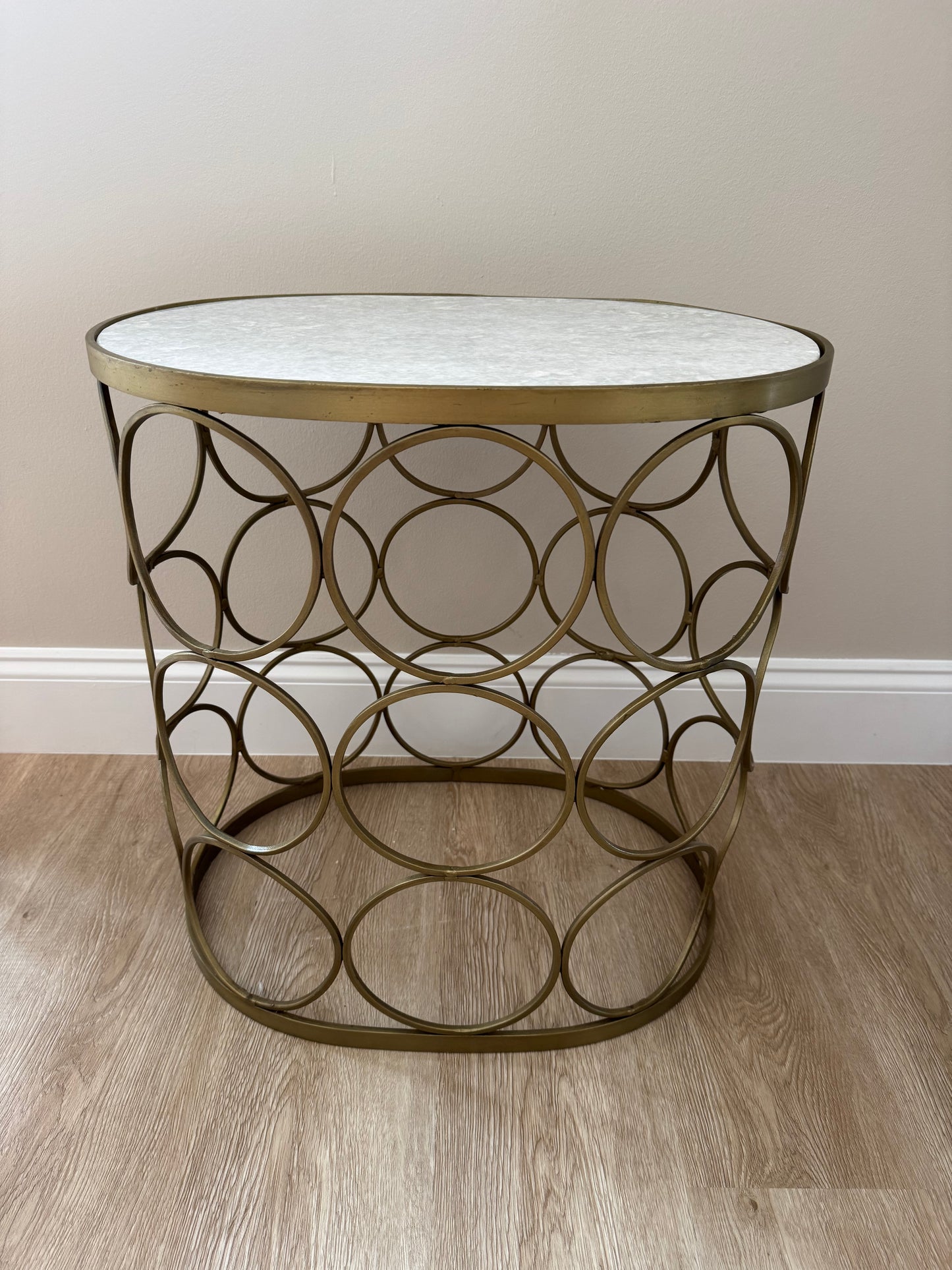 Talulah Oval Marble Top Accent Table by Butler Specialty Company