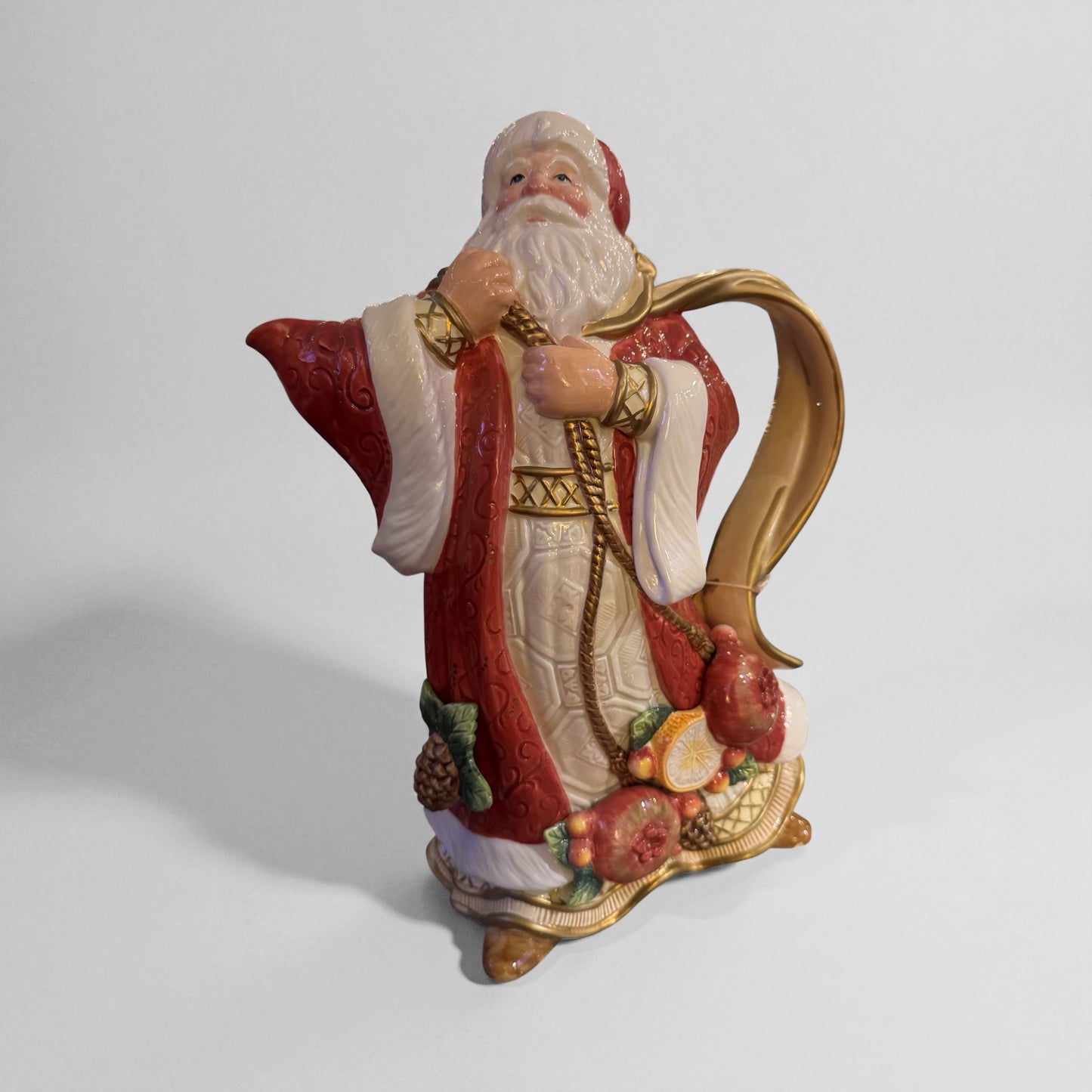 Fitz & Floyd Classics Santa Claus Pitcher