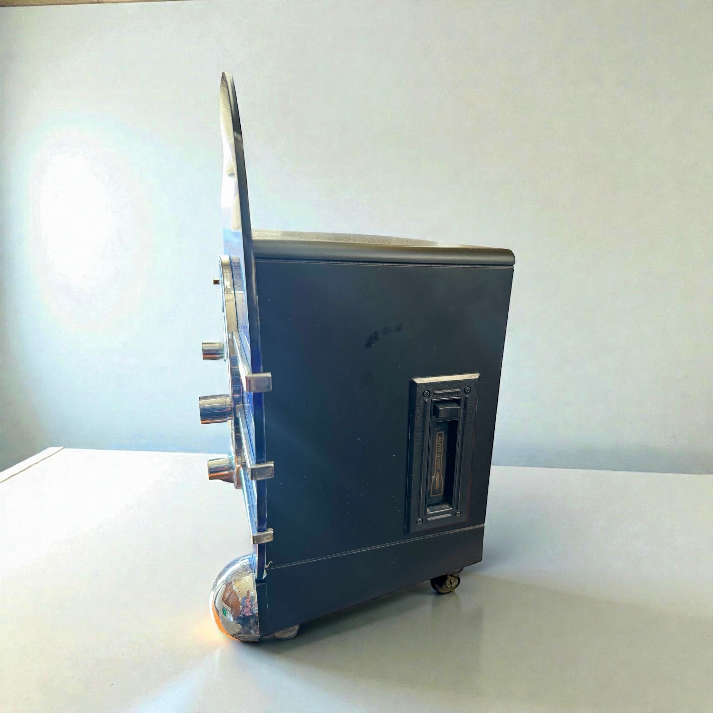 Vintage Crosley CR-37 Art Deco Bluebird Mirror Radio/Cassette