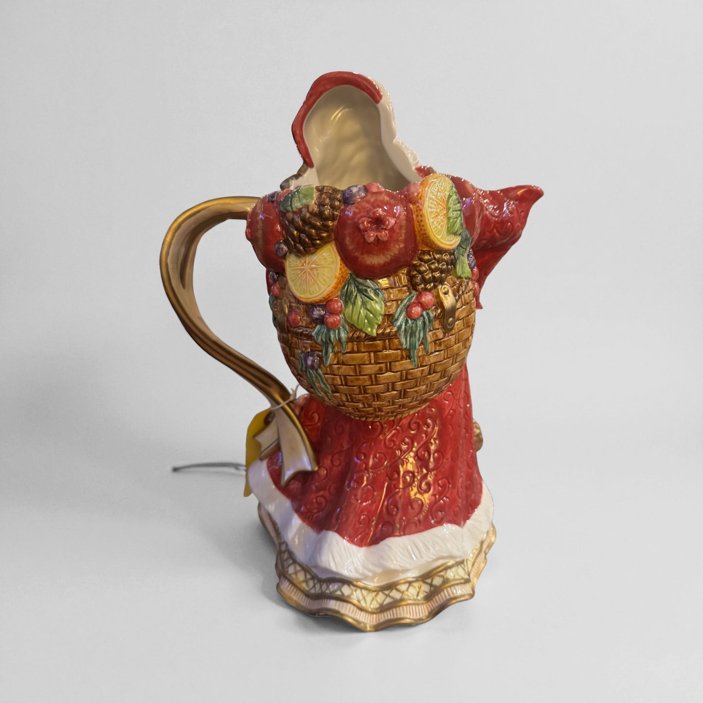 Fitz & Floyd Classics Santa Claus Pitcher