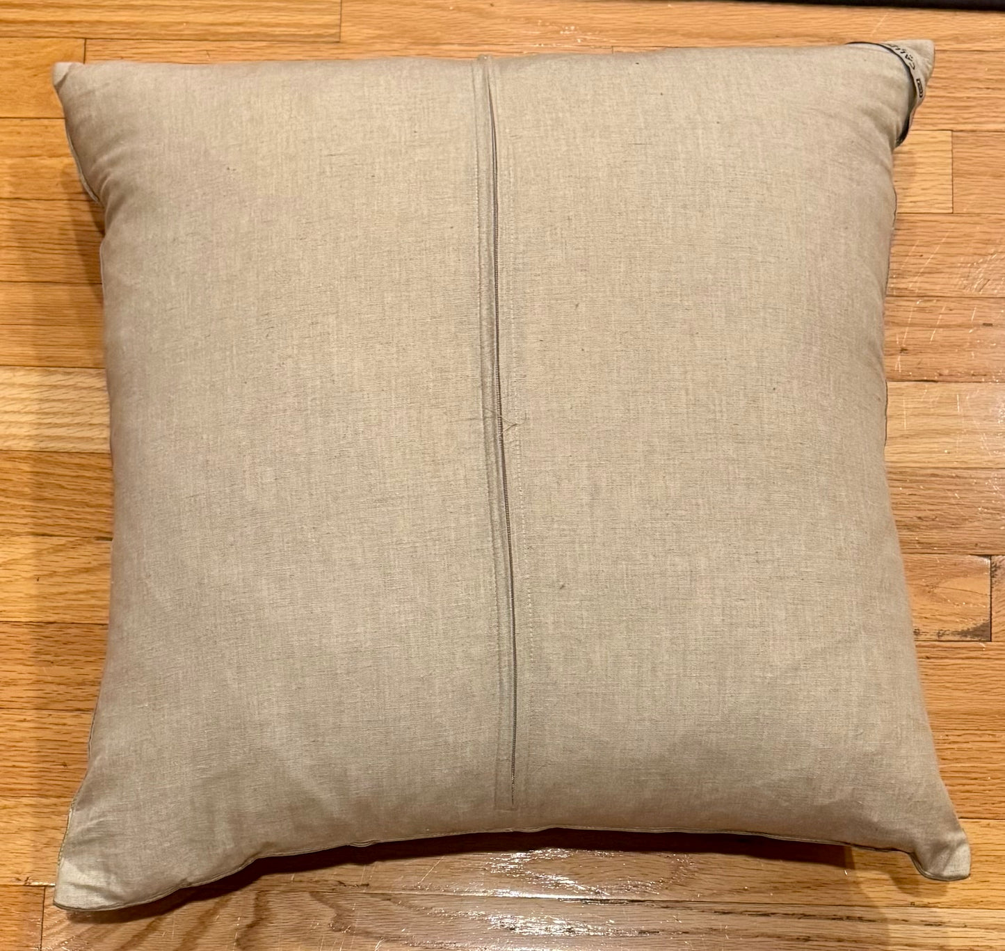 Callisto Home Leather & Suede Patchwork Decorative Throw Pillow