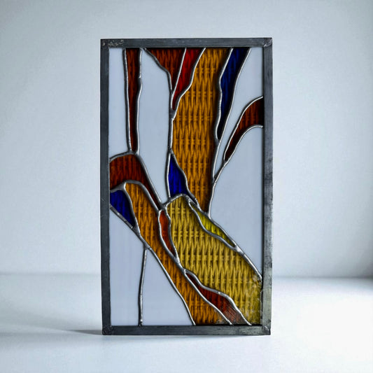 Rectangular Stained Glass Panel