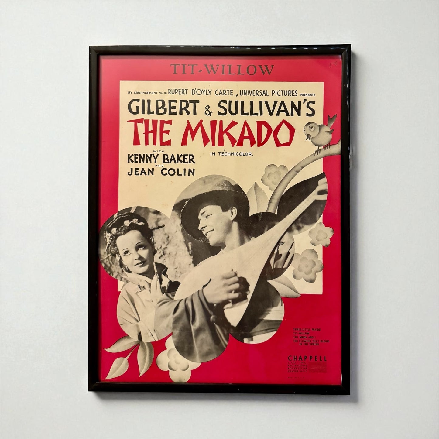 Vintage Sheet Music - “The Mikado”, by Gilbert and Sullivan