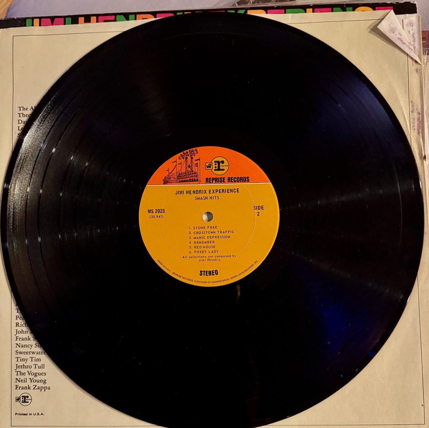Jimi Hendrix Experience - "Smash Hits"