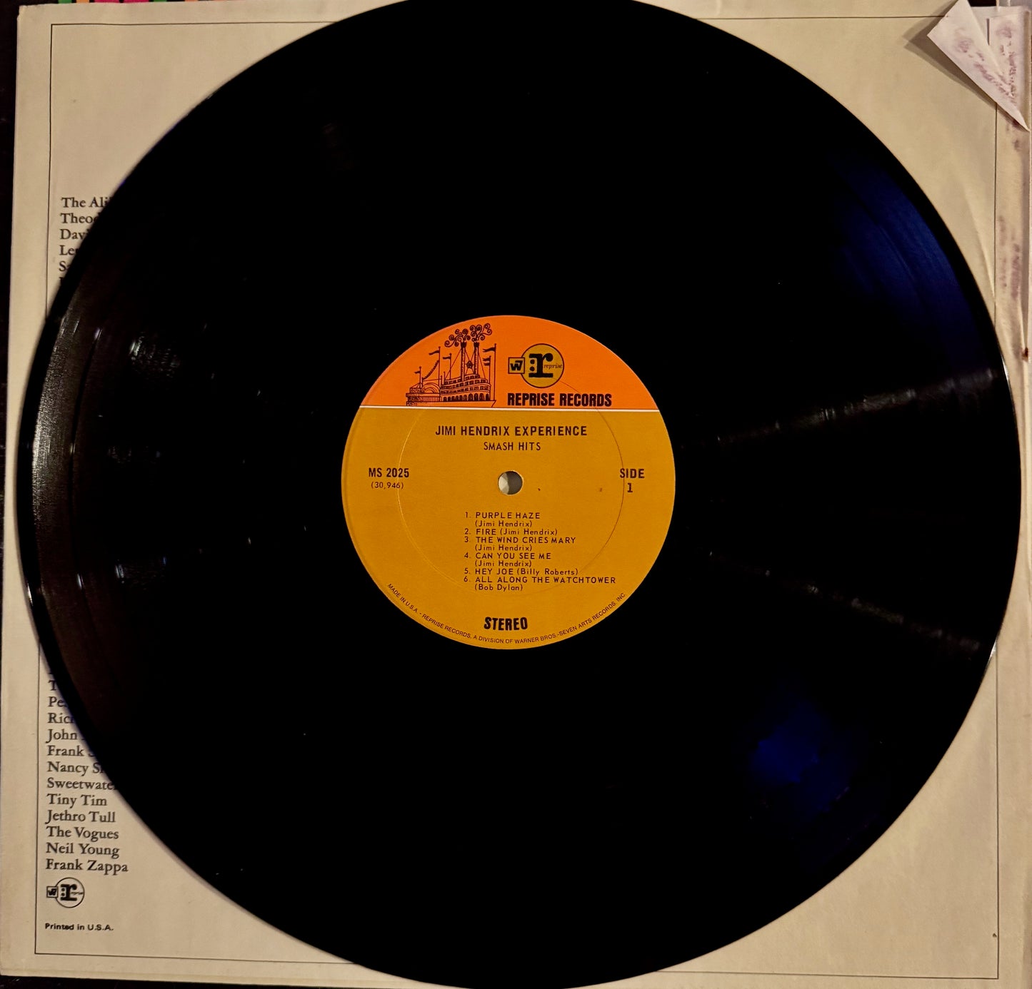 Jimi Hendrix Experience - "Smash Hits"