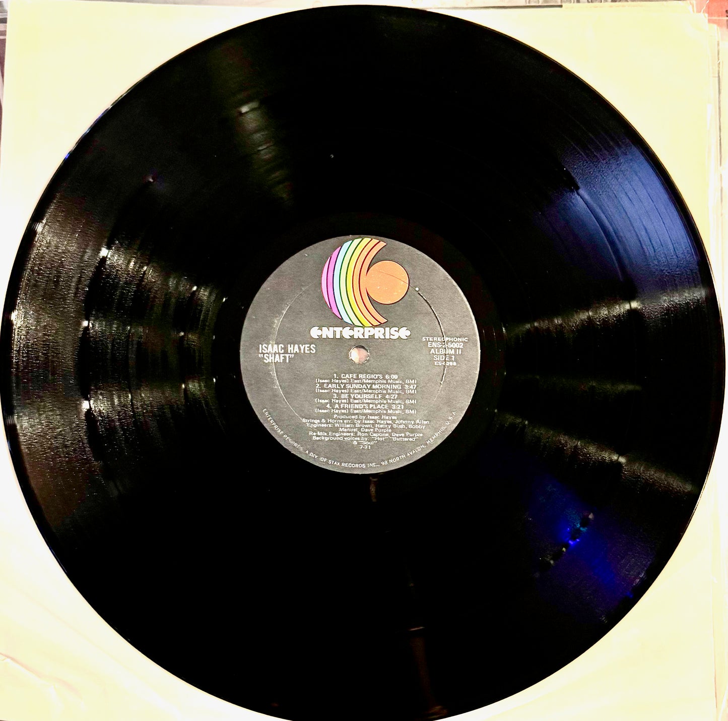 Issac Hayes - "Shaft: Music from the Soundtrack" (2-LP Set w/Poster)