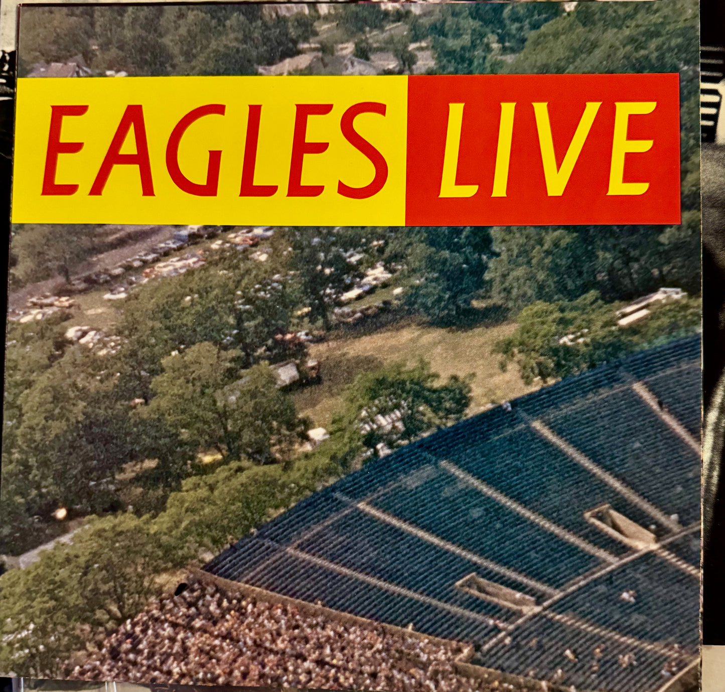 Eagles Live (2-Record Set w/Poster, 1980)