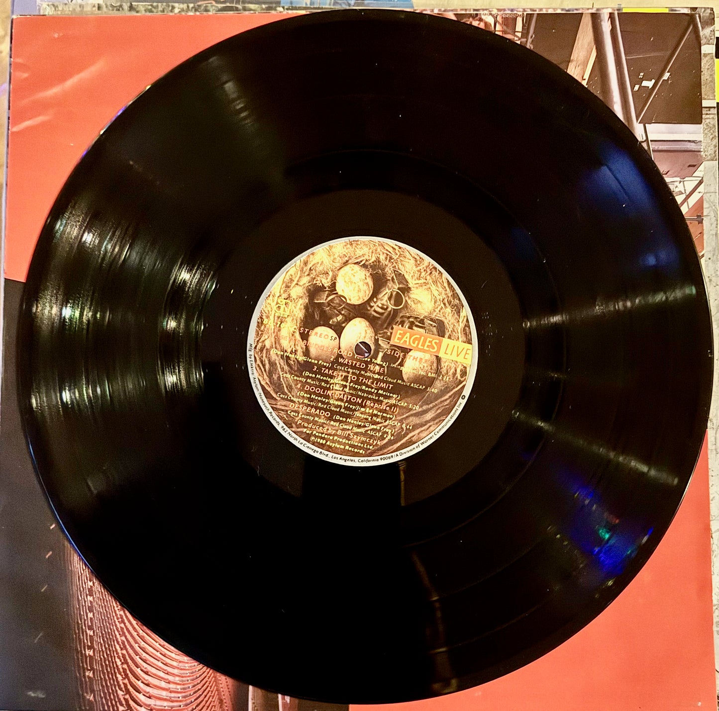 Eagles Live (2-Record Set w/Poster, 1980)