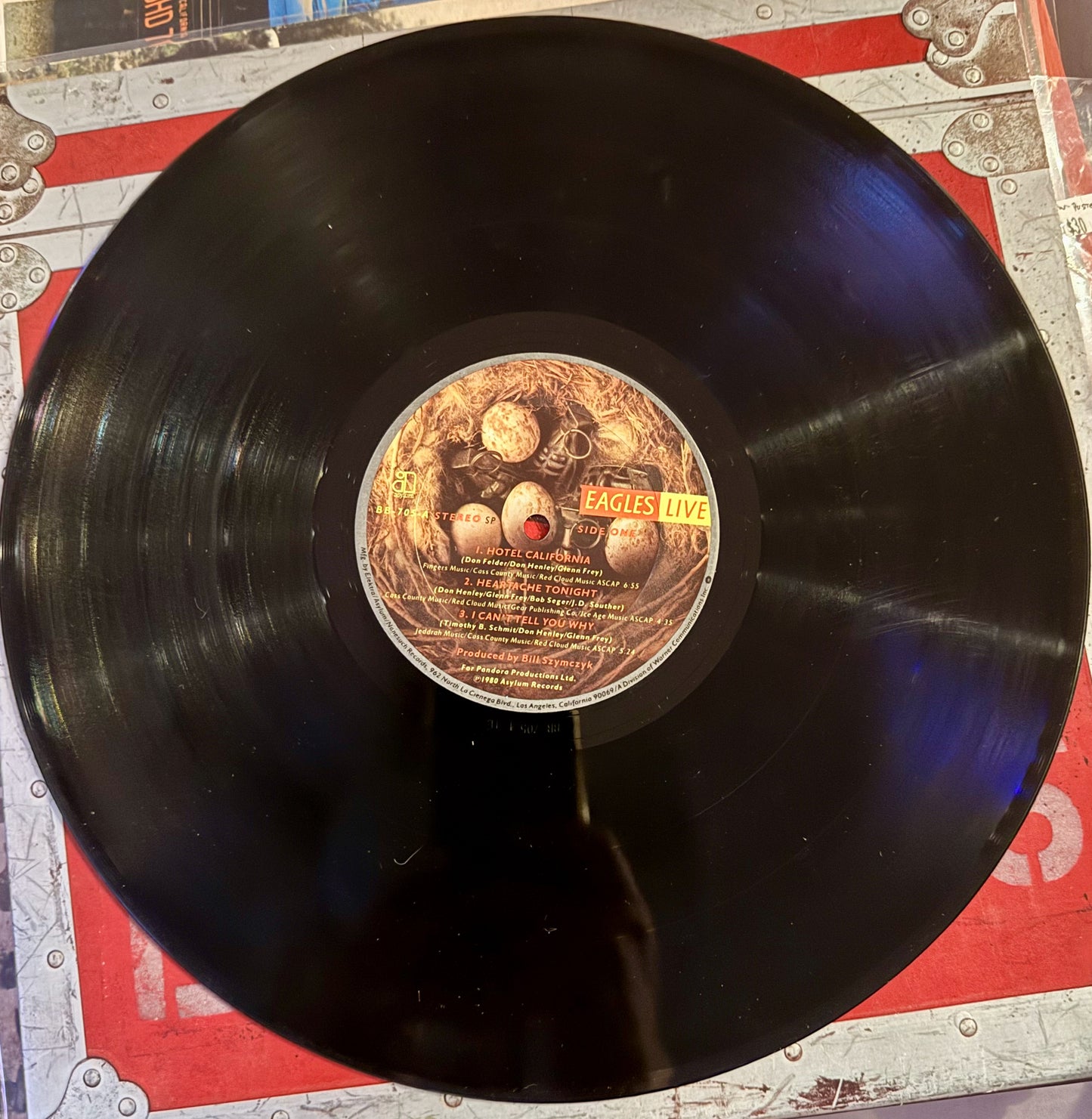 Eagles Live (2-Record Set w/Poster, 1980)
