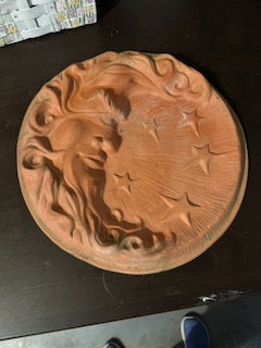 Terracotta Moon & Stars Outdoor Decor