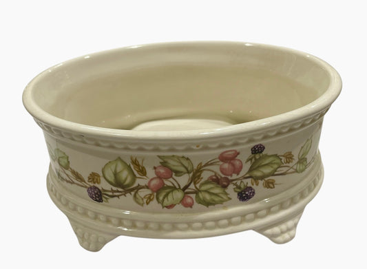 Royal Winton Ironstone Cachepot Planter W/ Botanical Motif