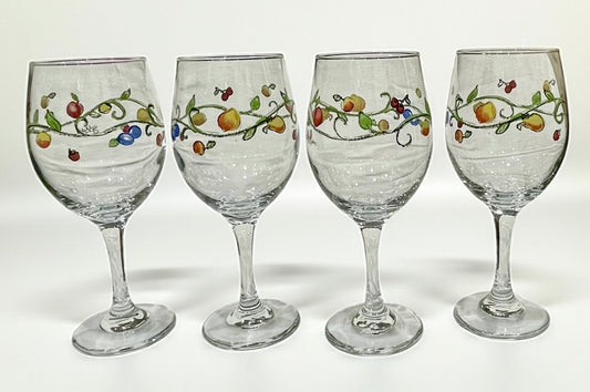 Set of 4 Sue Zipkin Sangria Glasses